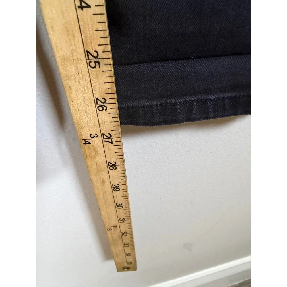 Free People Womens Skinny Jeans Distressed Button Fly Faded Black Size 2